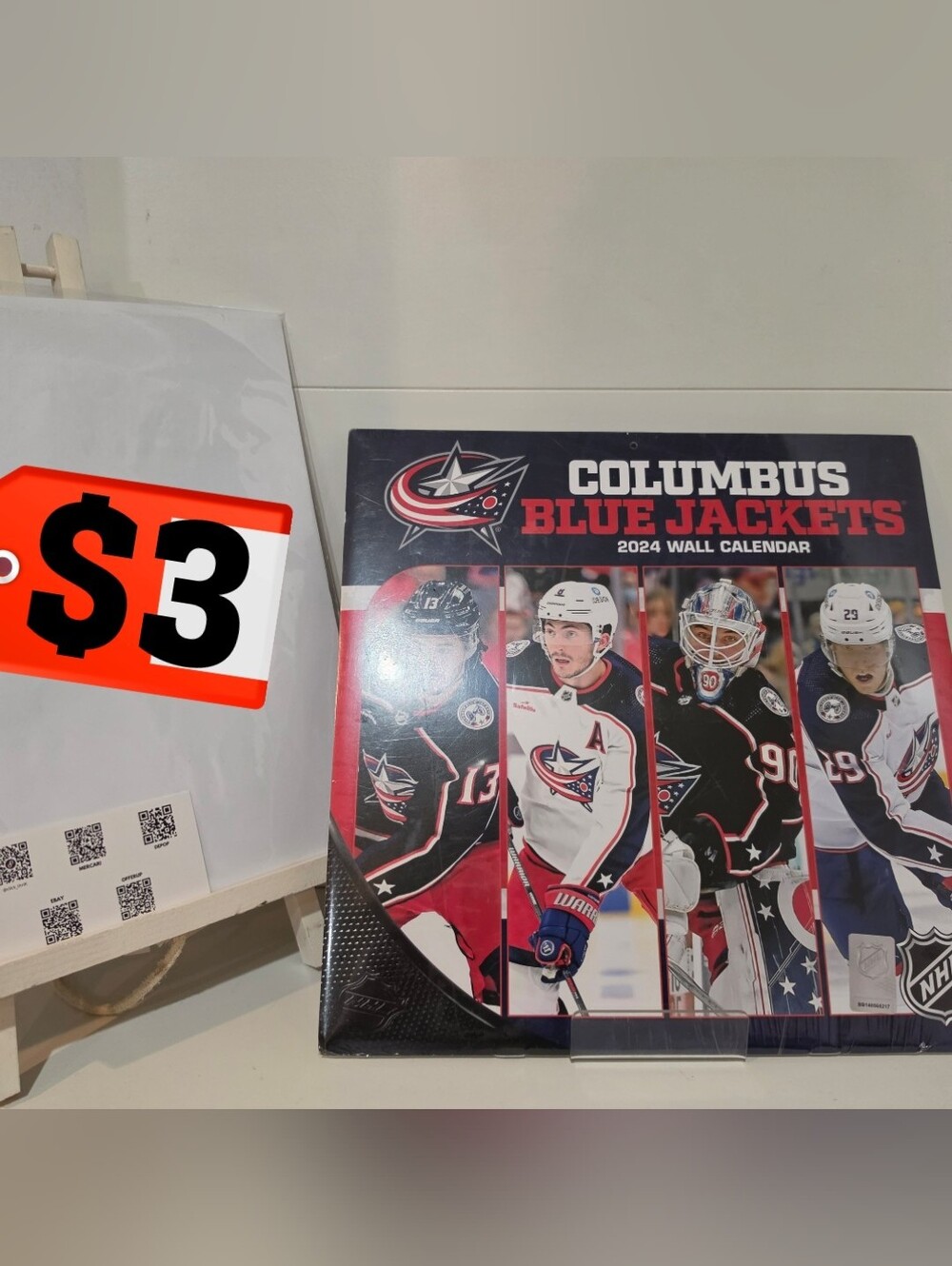 2024 Columbus Blue Jackets
Calendar (Sealed) NHL
